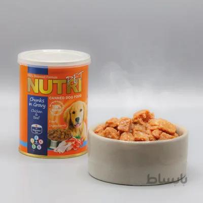 کنسرو چانک مرغ و گوشت قرمز مخصوص سگ