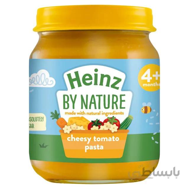 پوره پاستا همراه پنیر و گوجه هاینز Heinz