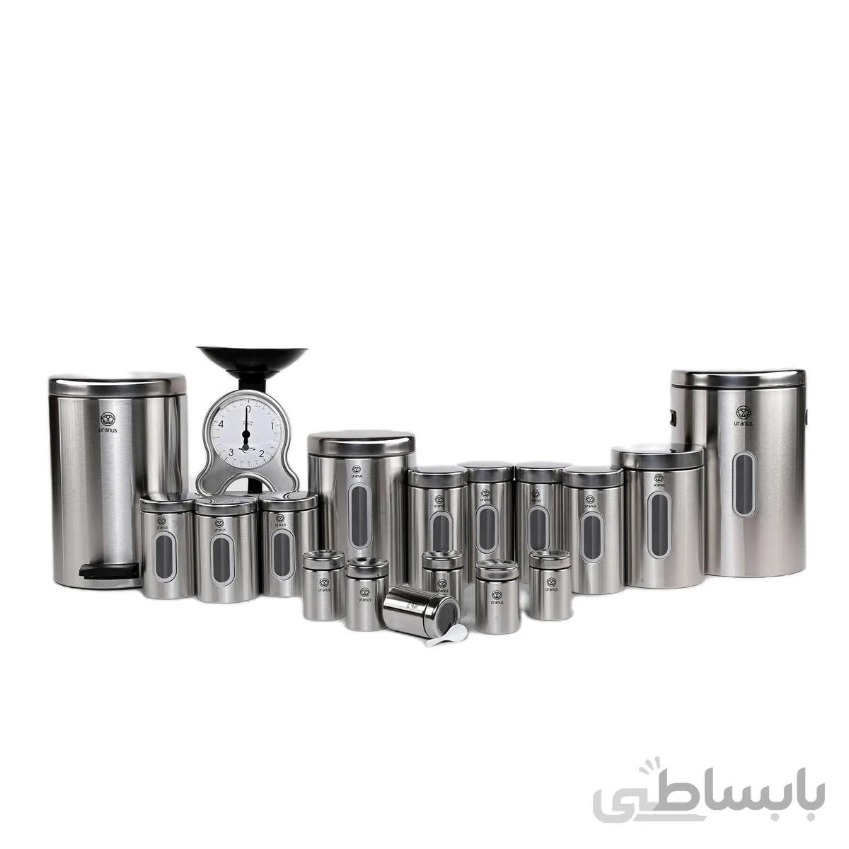 سرویس جهیزیه 18 پارچه اورانوس مدل استوانه
