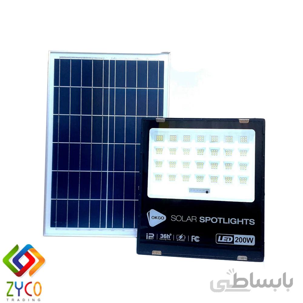 چراغ خورشیدی خیابانی مدل FA-8200