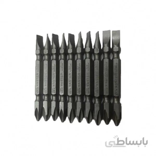 سری پیچ گوشتی دوسوچهارسو واستر مدل VB003 بسته 10 عددی