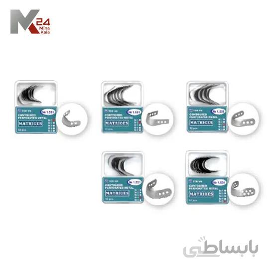 ﻧﻮار ﻣﺎﺗﺮﯾﺲ ﻋﺎﺟﯽ ﮐﻮﻫﺎن دار - 5 ﺳﺎﯾﺰ - 12 ﻋﺪد Matrices 12 Pcs