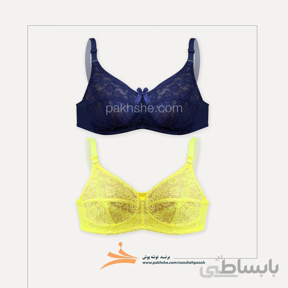 سوتین بدون فنر مجموعه 2 عددی برند نوشه پوش کد 90102-03