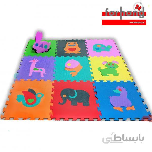 پازل و کفپوش فومی حیوانات