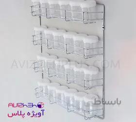 جا ادویه 24 قوطی (پلاستیکی) فراسازان