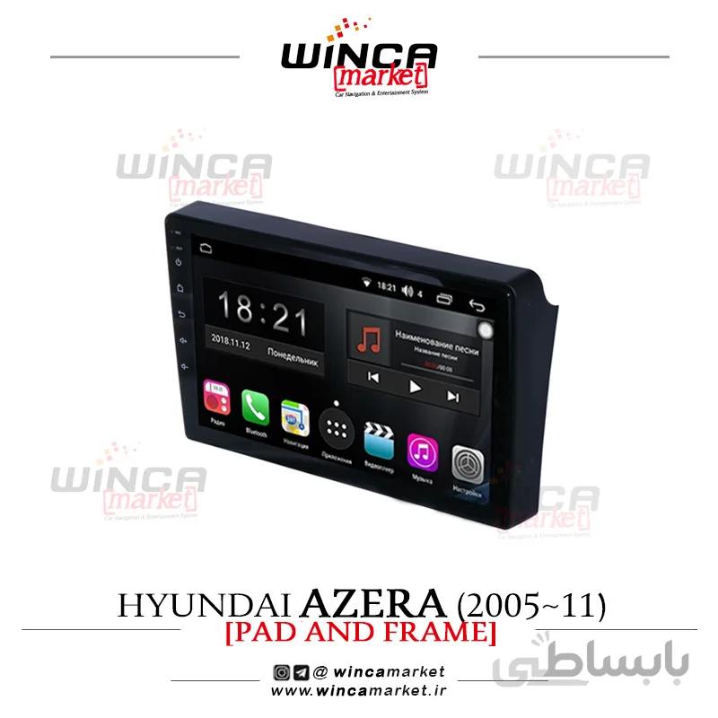 مانیتور اندروید فابریک هیوندای آزرا (2005 تا 2011) وینکا سری s170 پلاس TL855