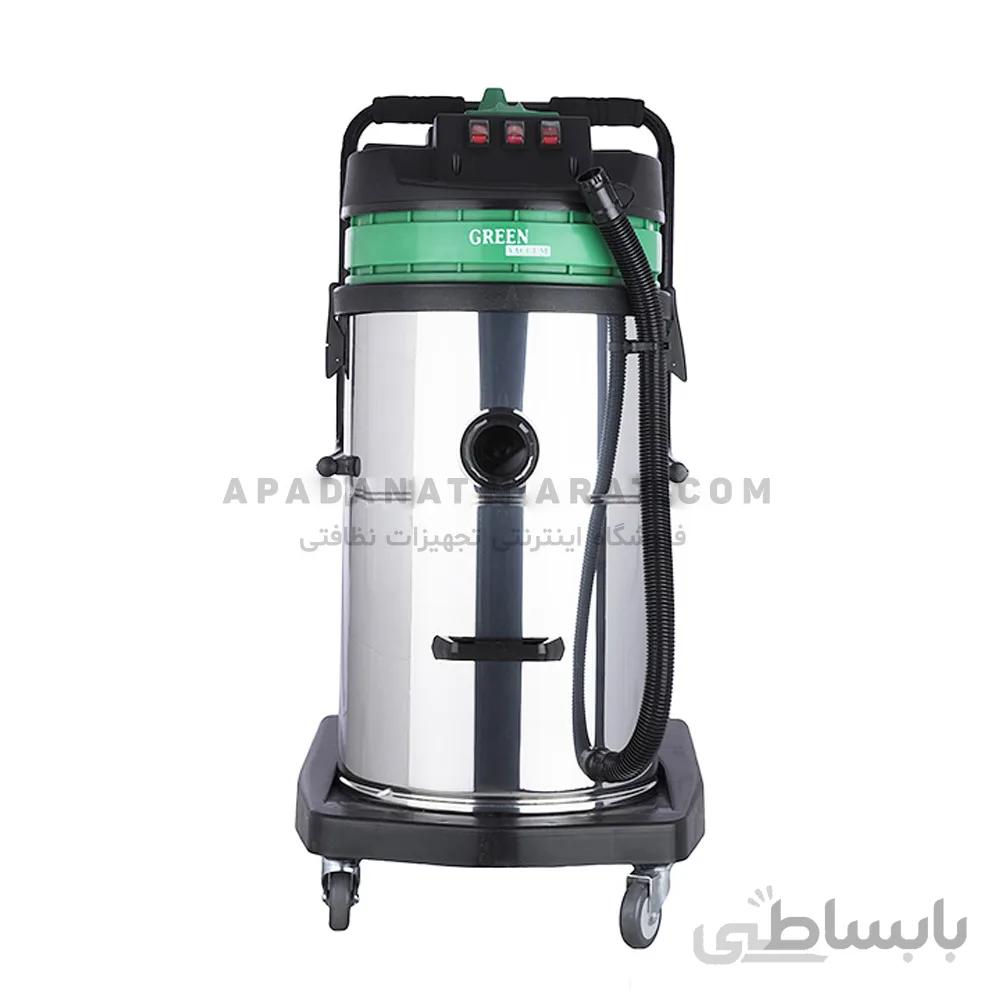 جاروبرقی صنعتی سه موتور آب و خاک CLEANKALA- H703