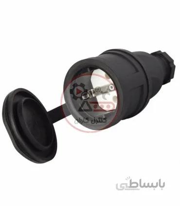 مادگی لاستیکی ارت دار با درب بندی S25 پارسا