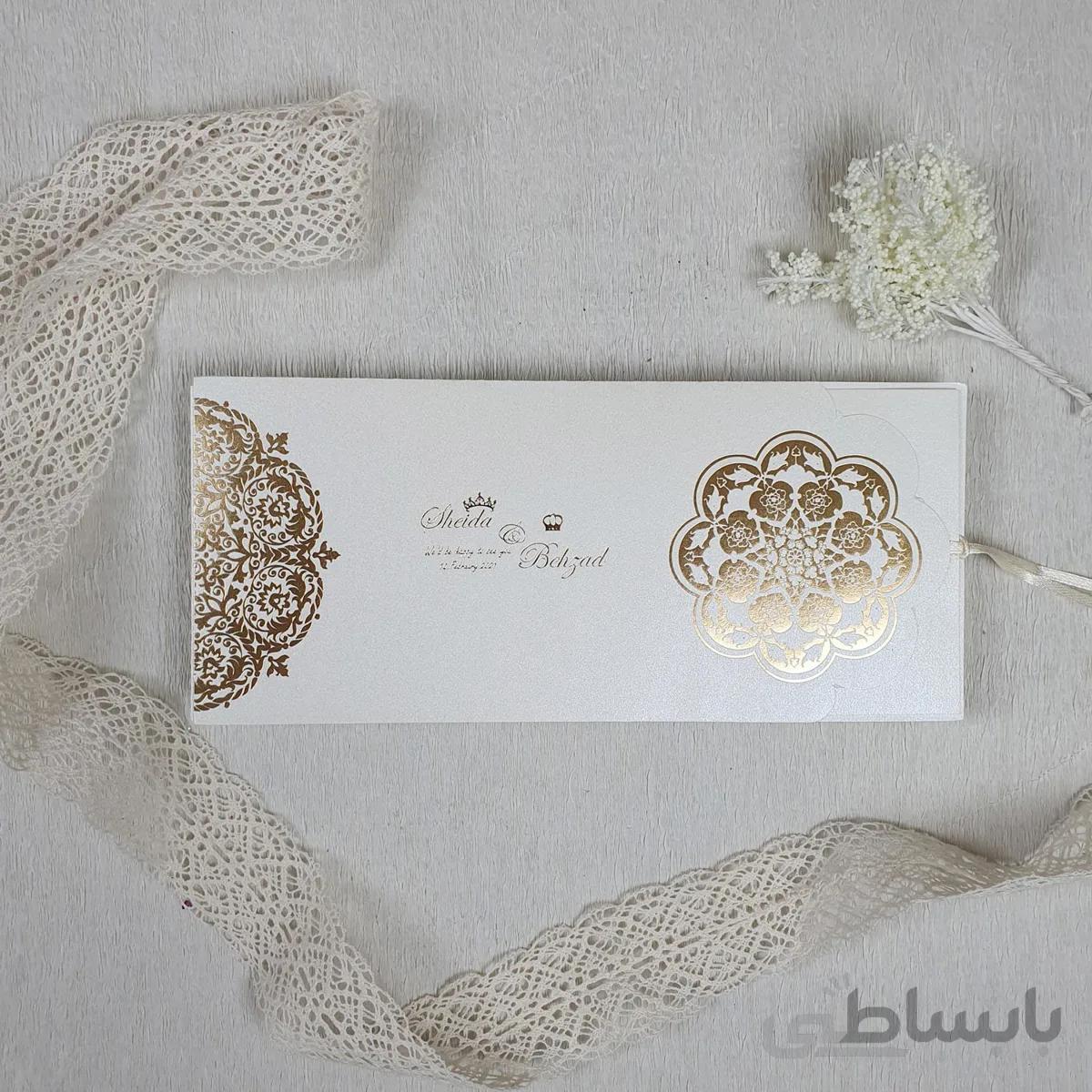 کارت عروسی کد 008 برند ایندو