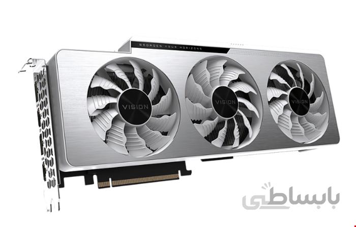 کارت گرافیک 8 GB گیگابایت GigaByte GeForce RTX 3070 Ti VISION OC 8GB GDDR6X (ارسال از آلمان 7 تا 14 روز کاری)
