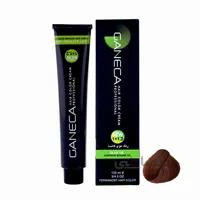 رنگ مو گانسا شماره 5.84 حجم 100 میلی لیتر رنگ قهوه ای کاراملی ا GANECA Hair Color Cream Caramel Brown 100ml No:CA5_5.84