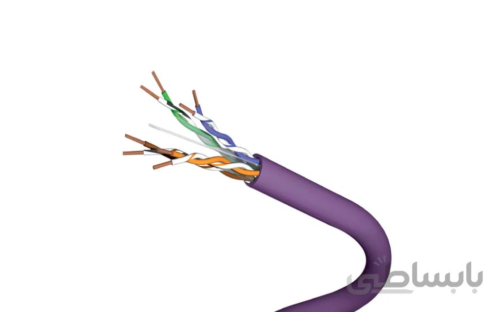 کابل شبکه CAT6 UTP برندرکس تست فلوک طول 305 متر ا BrandRex CAT6 UTP Network Cable Fluke Test Length 305 m