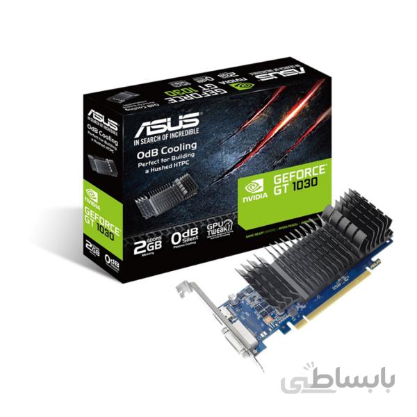 کارت گرافیک ایسوس مدل GT1030-SL-2G-BRK - حافظه 2 گیگابایت ا ASUS GT1030-SL-2G-BRK Graphics Card - 2GB