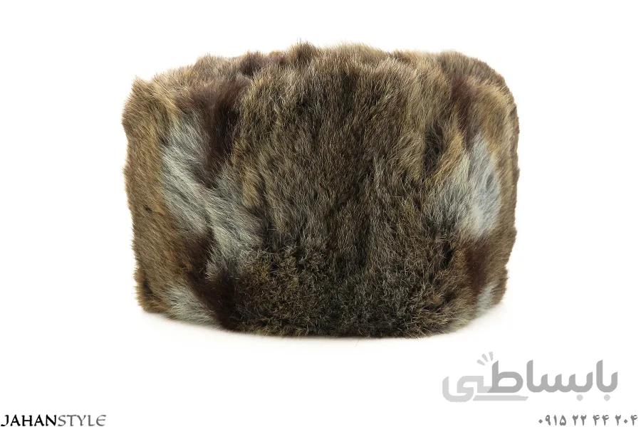 کلاه روسی خزدار پوست طبیعی سمور کد 587562