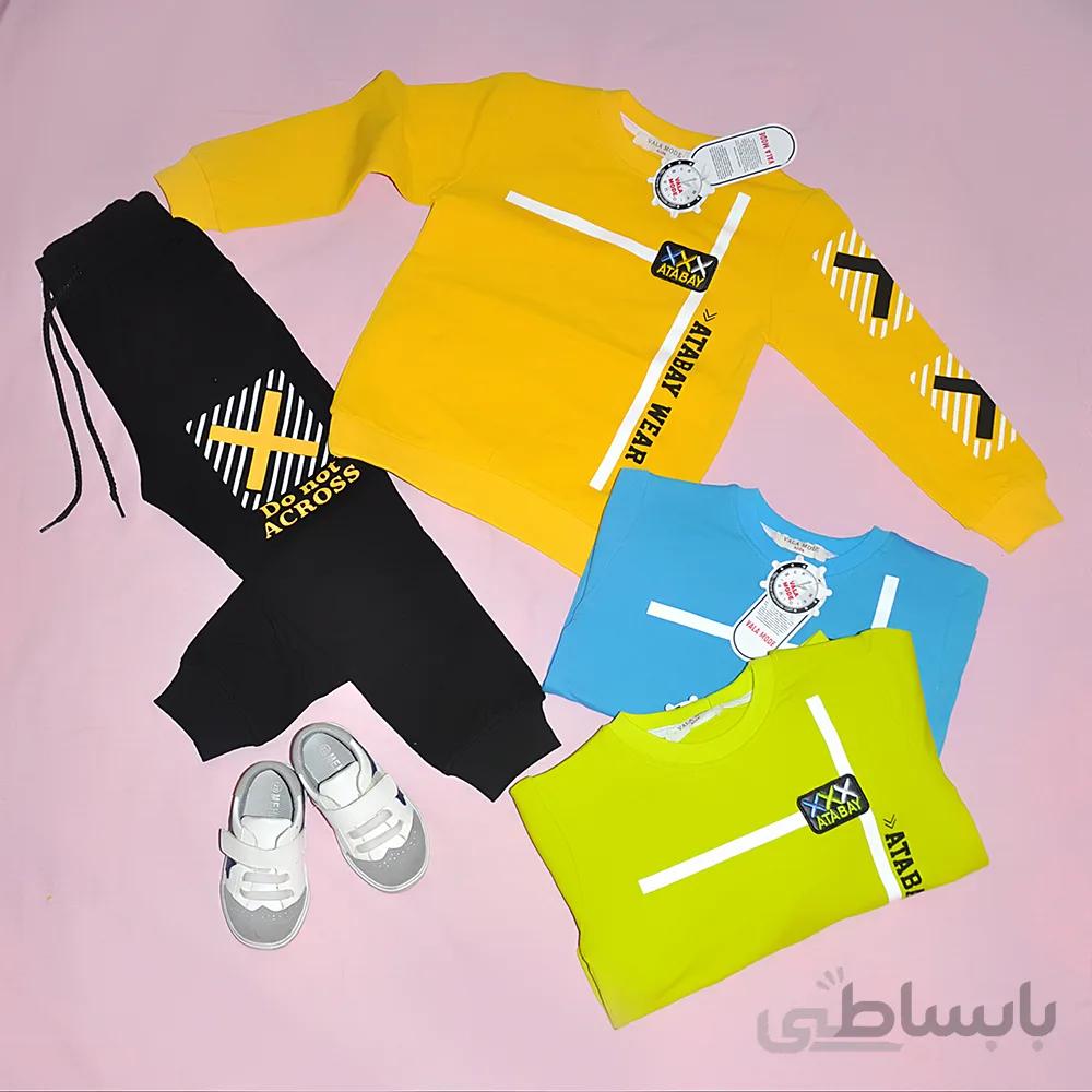 بلوز شلوار پسرانه آتابای کد1009