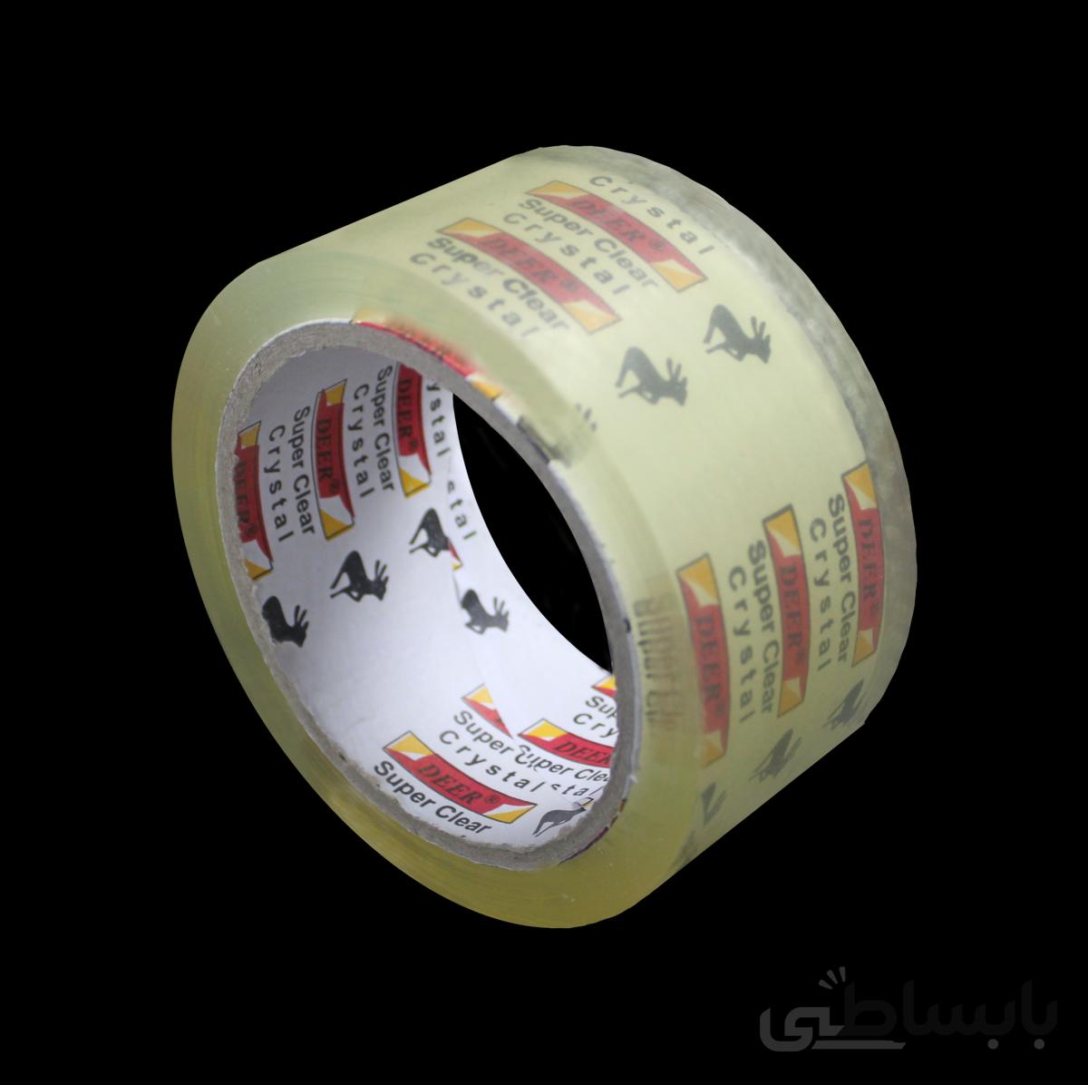 نوارچسب شیشه‌ای کریستال گوزن 5 سانتی‌متر 90 یارد