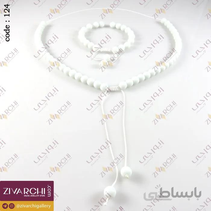 ست 2تکه دست ساز (گردنبند،دستبند) 124