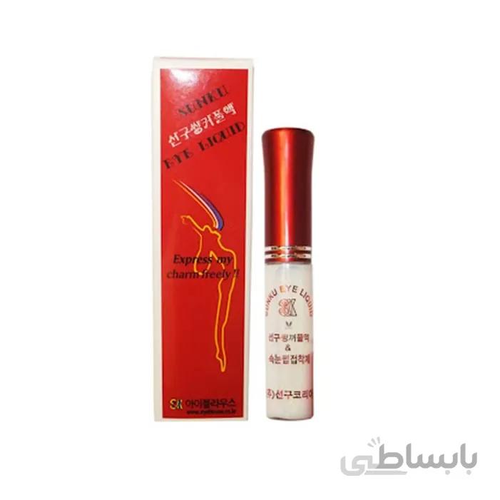 چسب مژه سانکو بی رنگ اصل ا Sunko Eye Liquid 8g