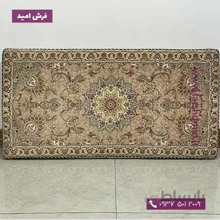 یک جفت پشتی ابری 50 در 100 طرح مستانه شکلاتی 1500 شانه خاطره کویر