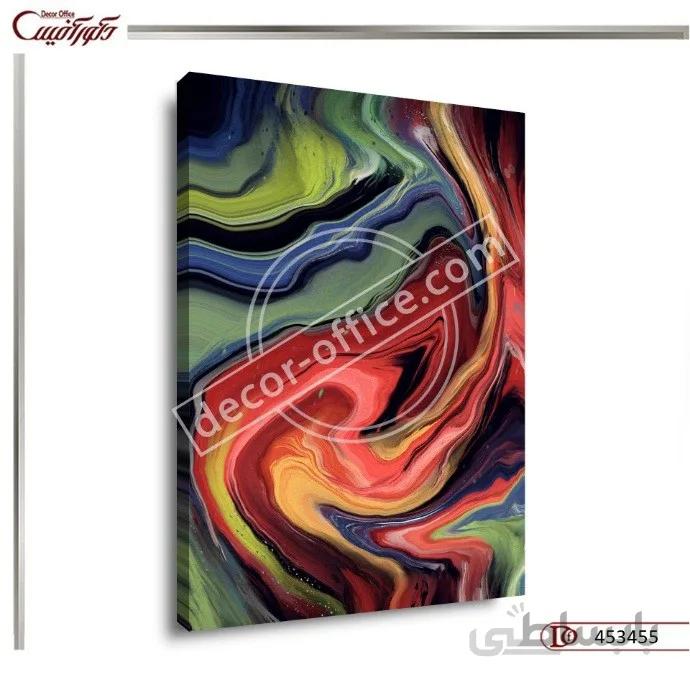 تابلو دکوراتیو انتزاعی 3455 ا Abstract decorative painting 3455