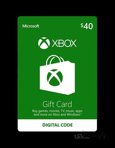 خرید گیفت کارت ایکس باکس | ۴۰ دلاری ا Microsoft XBOX 40$ Gift Card US دیجیتالی