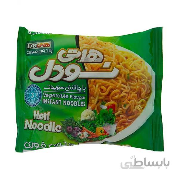 نودل رشته ای با طعم سبزیجات هاتی کارا - 77 گرم