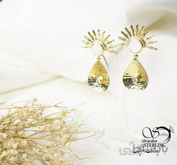 گوشواره دست ساز ترک کد: 5852