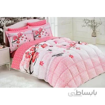 روتختی سرویس لحاف ازدیلک مدل Delfina دو نفره 4 تکه