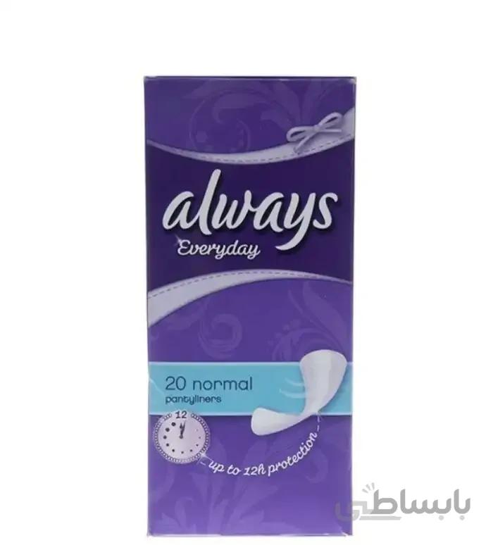 پد بهداشتی روزانه الویز مدل Normal panty liners بس