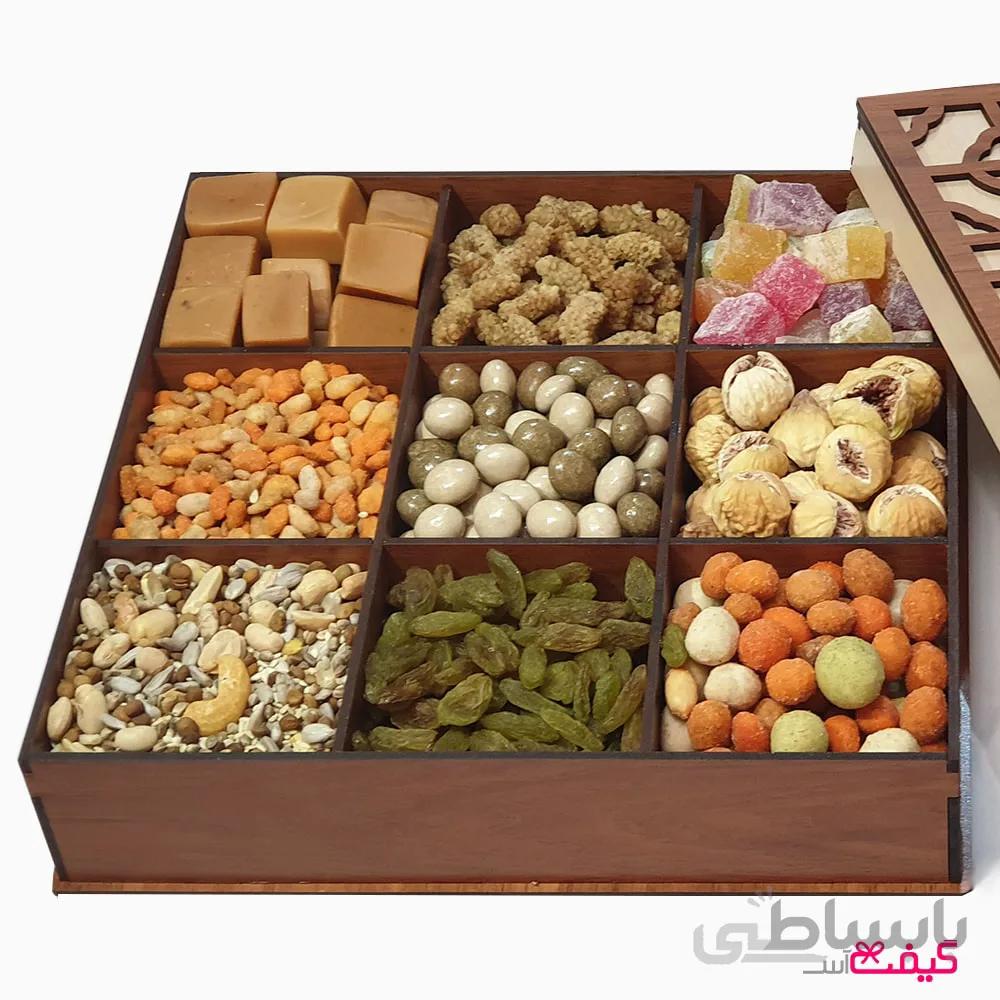 پک تنقلات و آجیل عصرانه