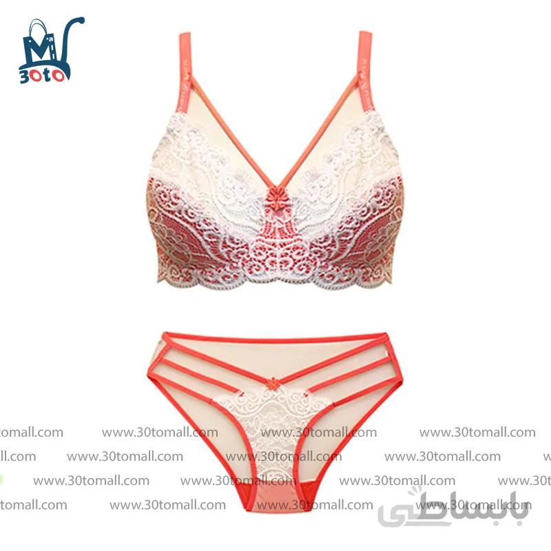 ست لباس زیر زنانه پانیذ مدل st07 W R