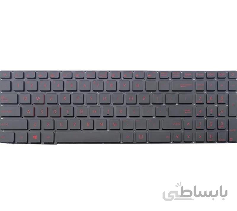 کیبورد لپ تاپ ایسوس G551 ا KB ASUS GL551/G551/G551J/G58/G58JM