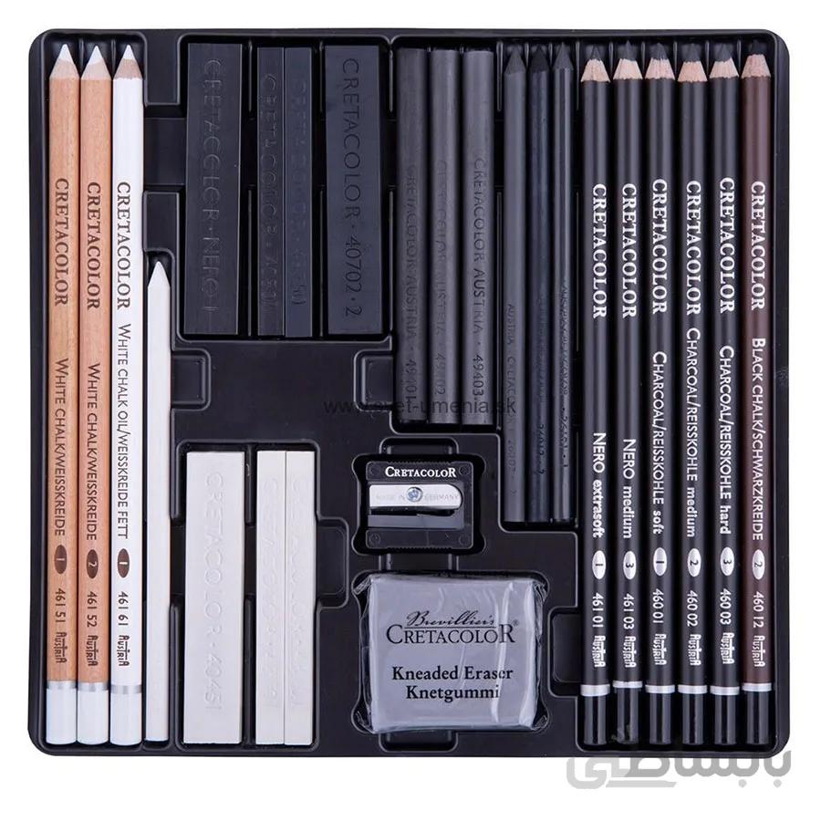 ست black&white کرتاکالر (جعبه فلزی)_40026