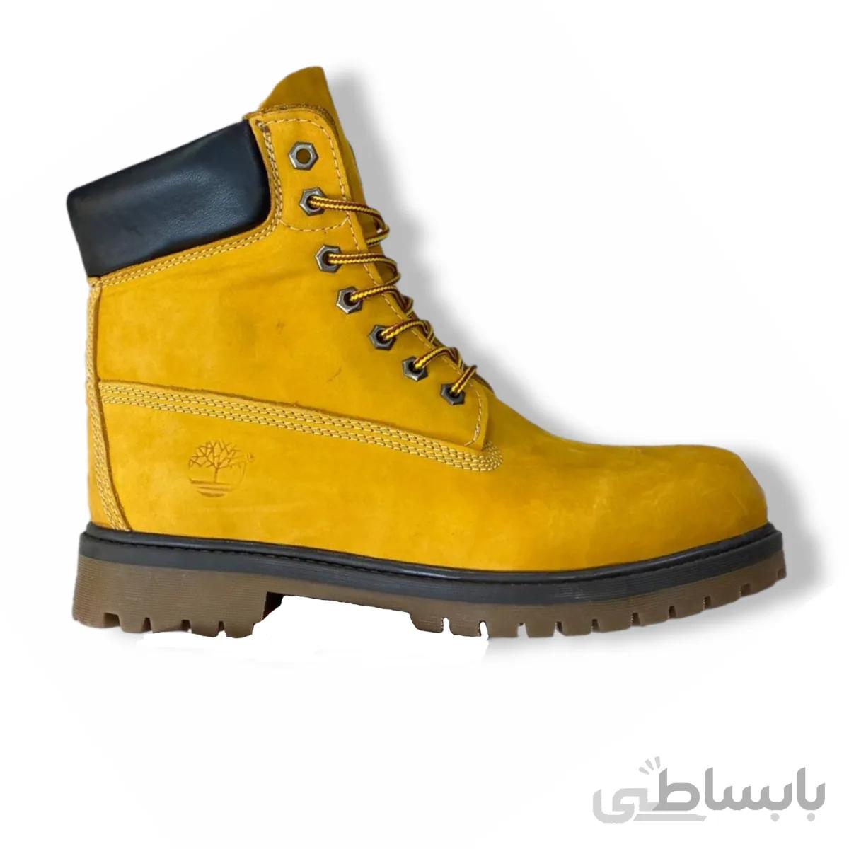 بوت مردانه تیمبرلند timberland premium 6 inch yellow
