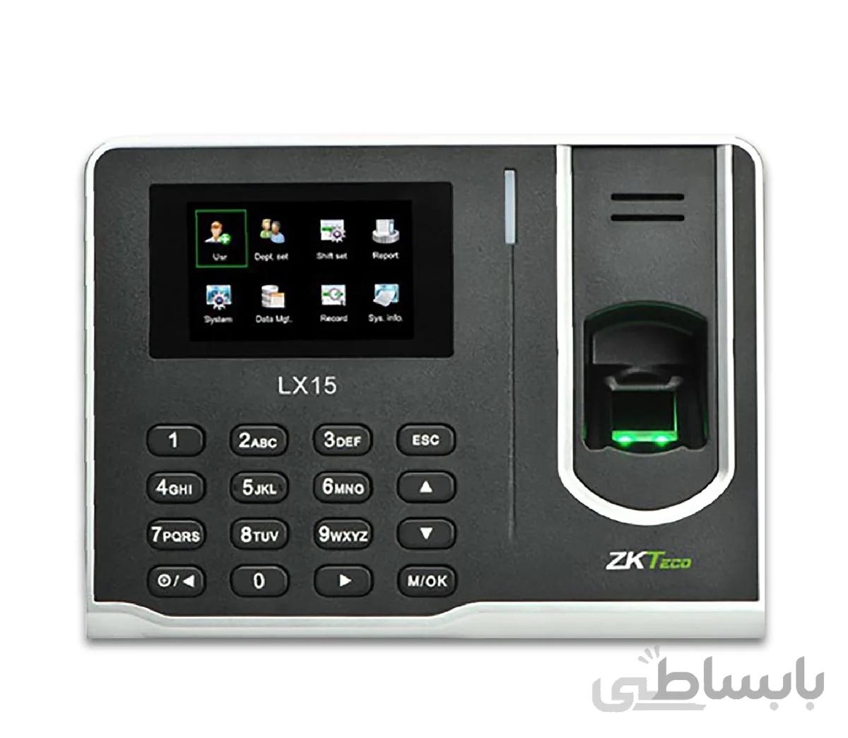 دستگاه حضور و غیاب ZKTeco LX15