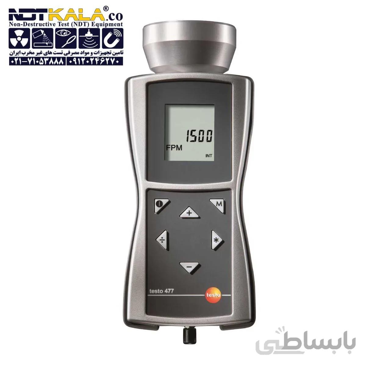 تاکومتر استروبوسکوپ تستو testo 477
