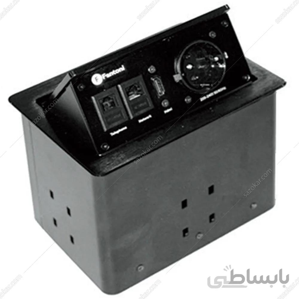 پریز برق مکانیکی تاچ سیلور فانتونی مدل N330 ا Fantoni N330 Power outlet