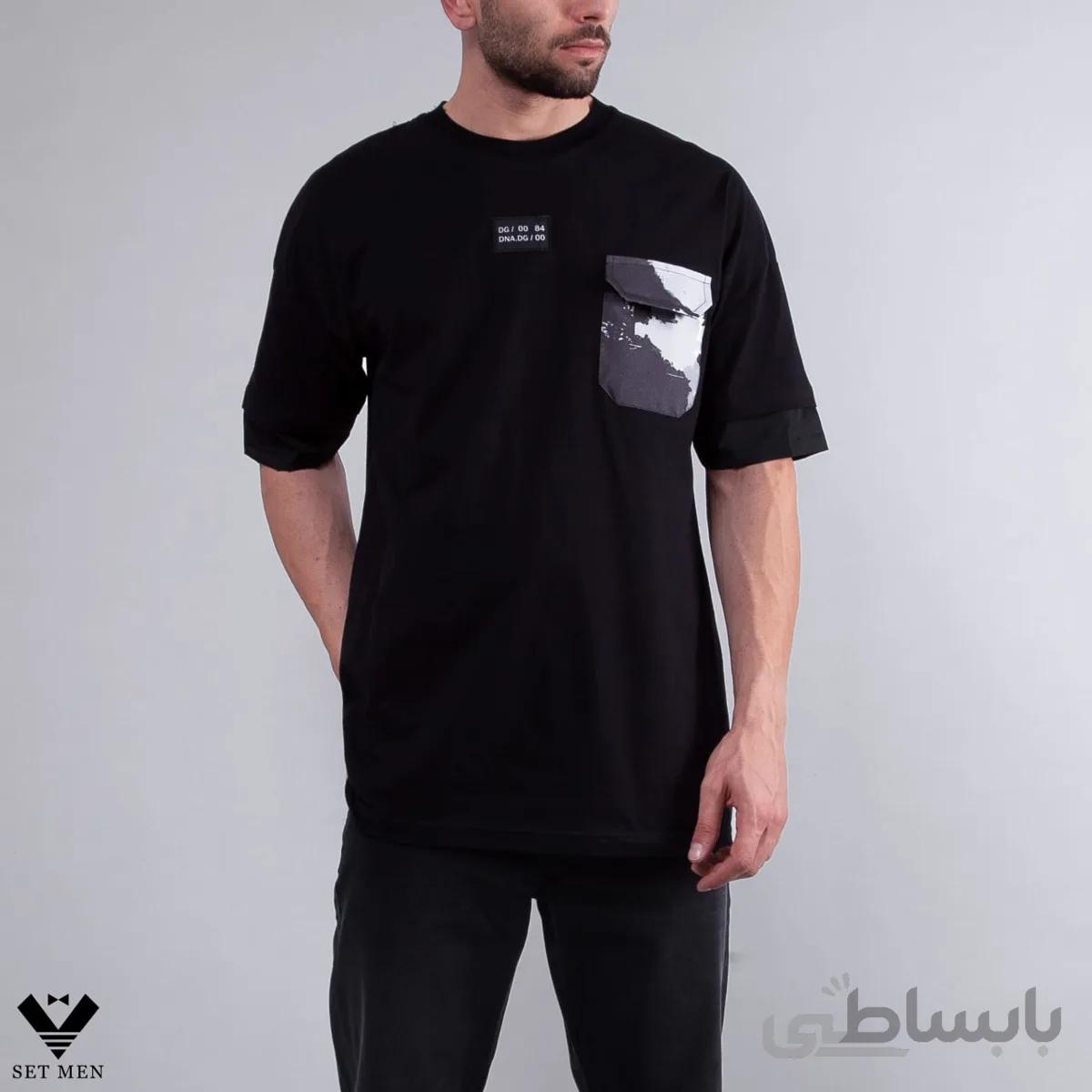 تیشرت یقه گرد دی اند جی tg223