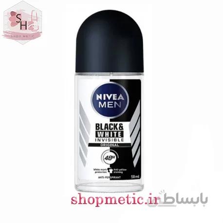 مام رولی مردانه نیوا بلک اند وایت Invisible Black and White