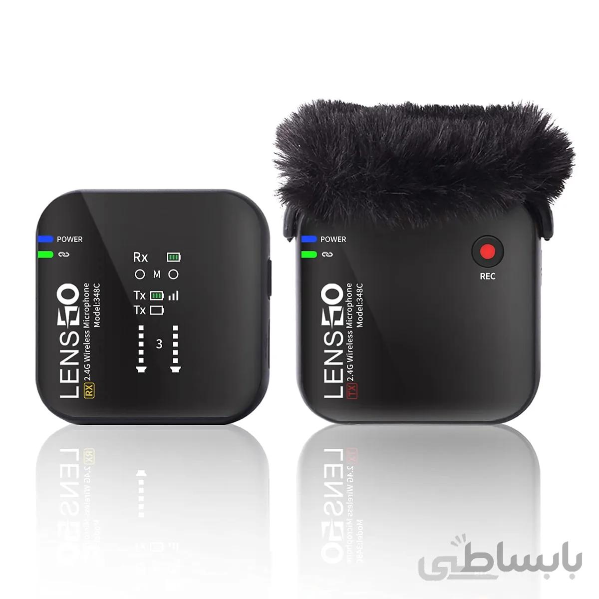 میکروفون بیسیم لنزگو Lensgo 348C ا Lensgo348c Compact Digital Wireless Microphone