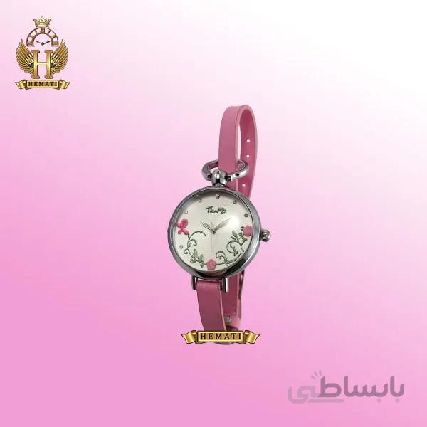 ساعت فانتزی دخترانه بند چرم WA100
