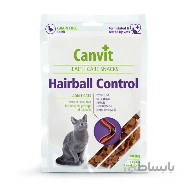 تشویقی گربه ضد گلوله مو کنویت – Canvit Hairball Control