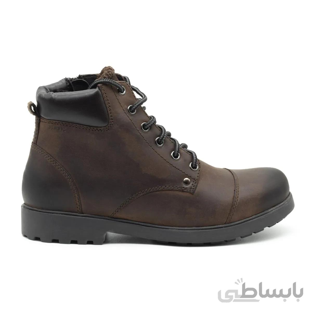 نیم بوت مردانه جی اوکس مدل Geox rhadalf b-cow lea u045hb 0003c c6024