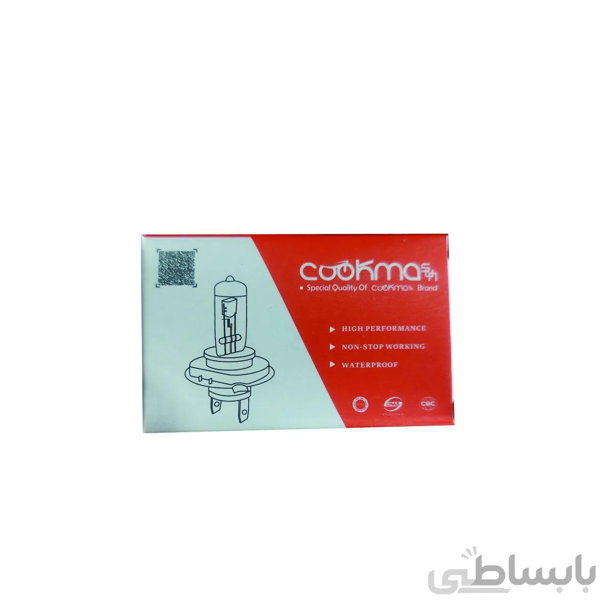 لامپ موتور سیکلت کوکما مدل 12V 60/60W- H4