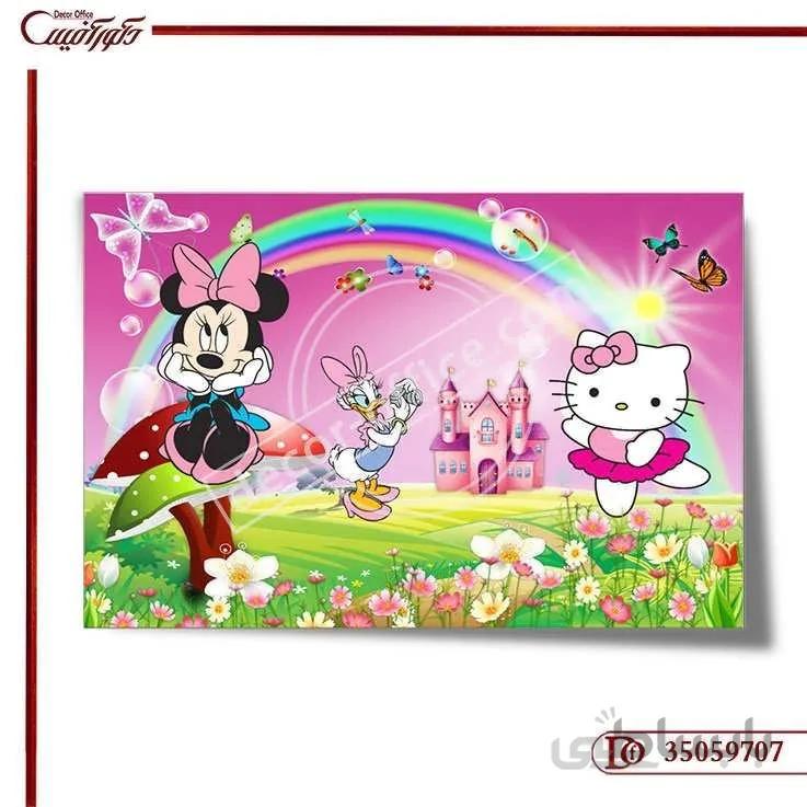 پوستر دیواری دخترانه 9707 ا Girl wall poster 9707