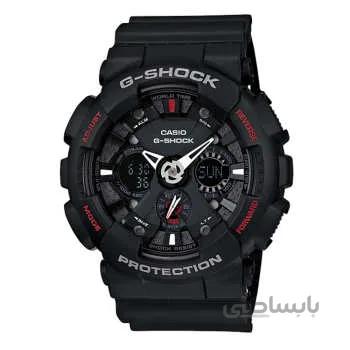 ساعت مچی عقربه ای مردانه کاسیو جی شاک GA-120-1ADR ا Casio G-Shock GA-120-1ADR