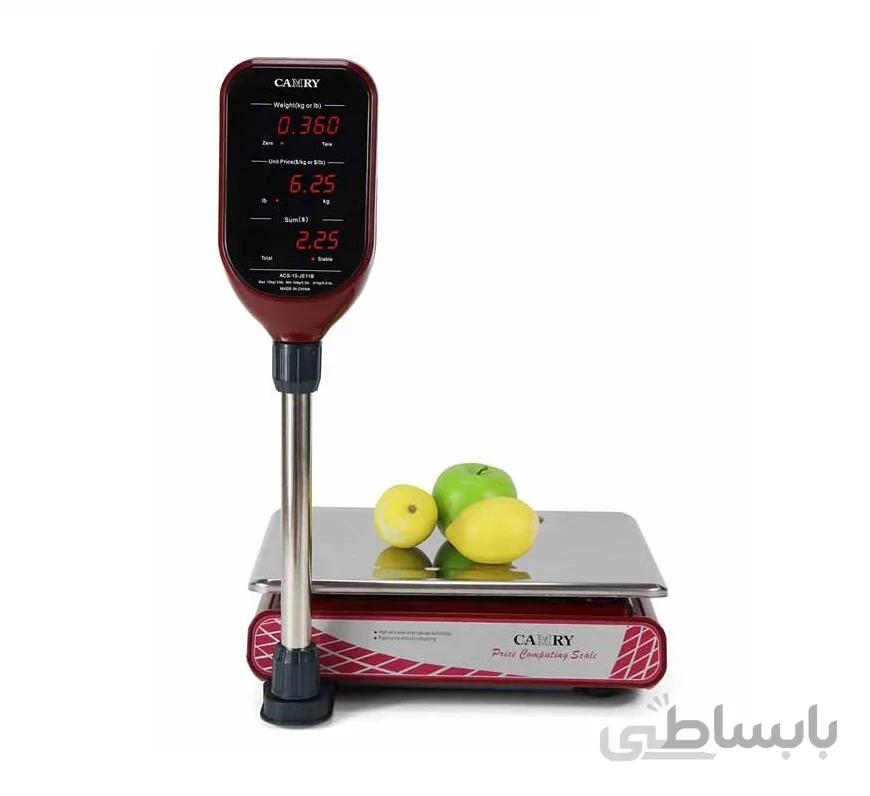 ترازو فروشگاهی کمری مدل JE11A ا Camry Shopping Scale JE11A