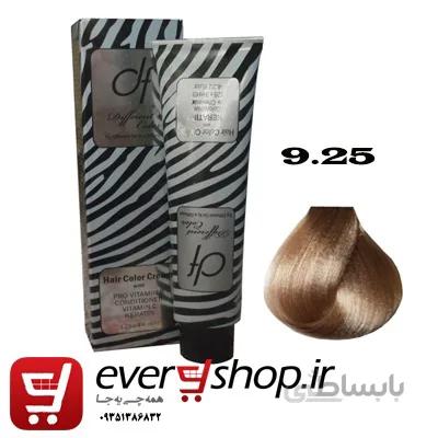 رنگ مو دیفرنت سری هایلایت مدل Keratin شماره 9.25 حجم 125 میلی لیتر رنگ بلوند شنی