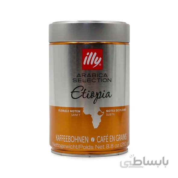 دان قهوه ایلی ایتیوپی ethiopia مقدار 250 گرم