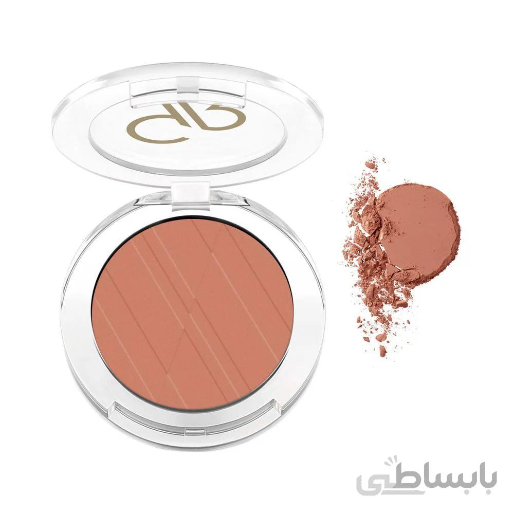 رژ گونه ساده گلدن رز شماره 10 ا Golden Rose Soft & Silky Powder Blush No. 10